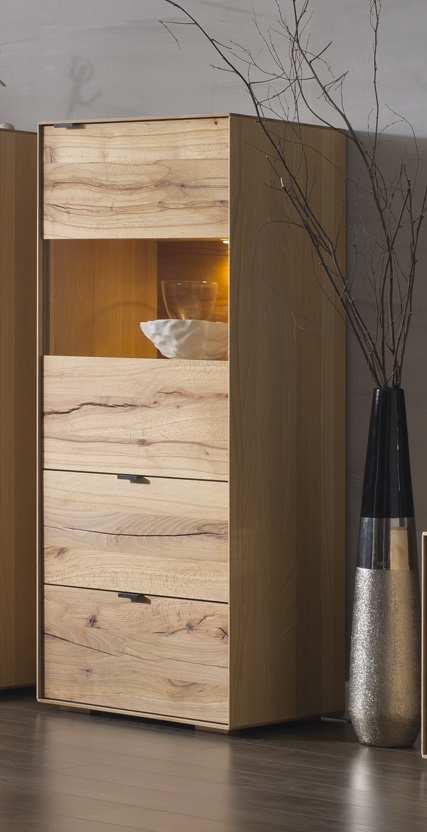 Meuble Colonne en bois de Hêtre - Collection Prestige R206-207 :   - VENTE EN LIGNE DE MEUBLES DESIGN